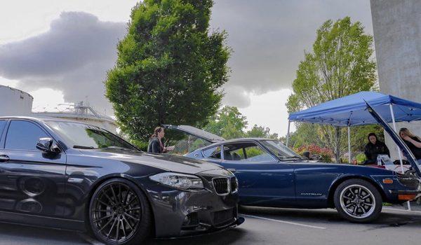 Bmw 535i and a 1971 Datsun 240z