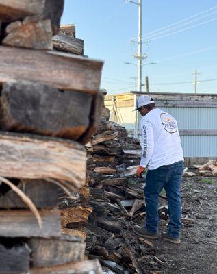 Local sustainable firewood.