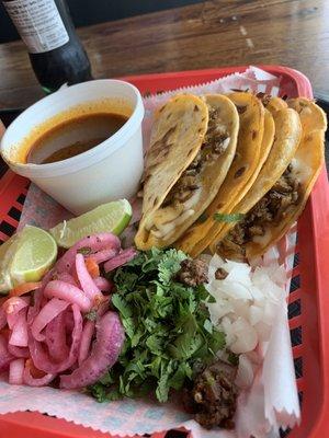 Quesabirria tacos