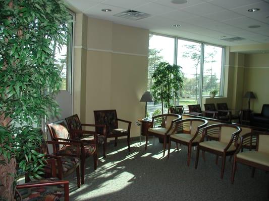 Bourne Dental reception room