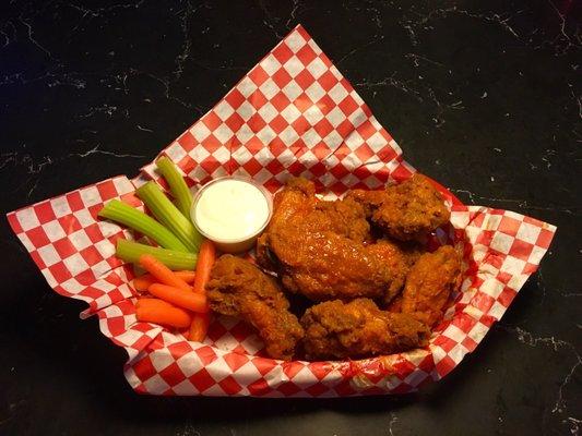 Enjoy some delicious wings while you watch the big game!