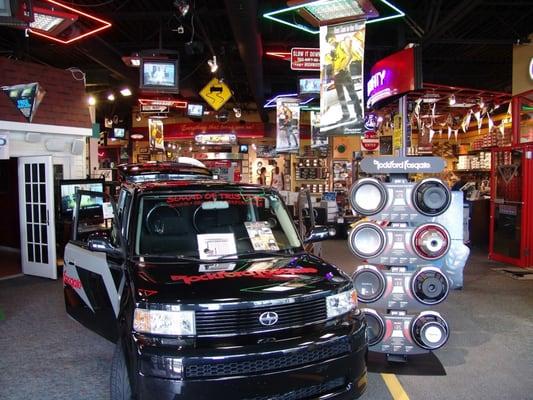 Inside view of the Dover store.