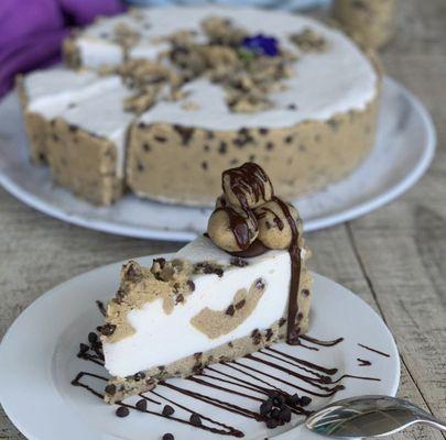 cookie dough cheesecake