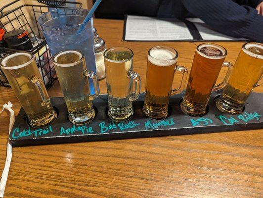 Beer flight