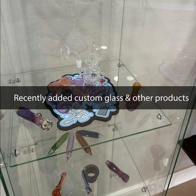 The only place in Owasso to find custom pipes, glass, and other high-end accessories!