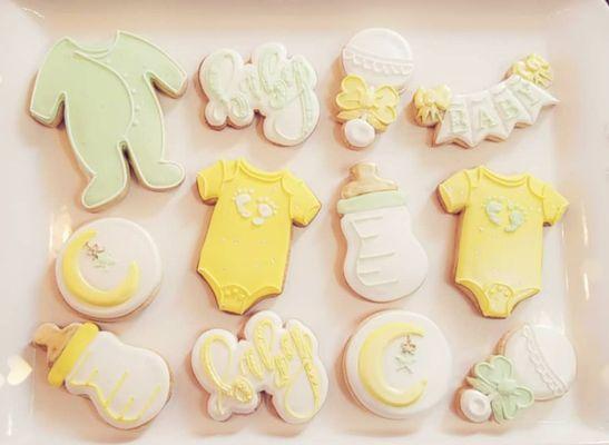 babyshower cookies