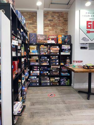 SOOOOOO MANY BOARD GAMES !!! I LOVE IT HERE !!