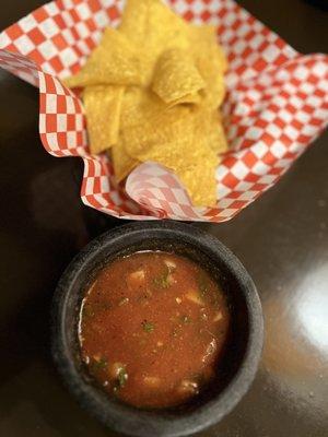 Nachos and Salsa