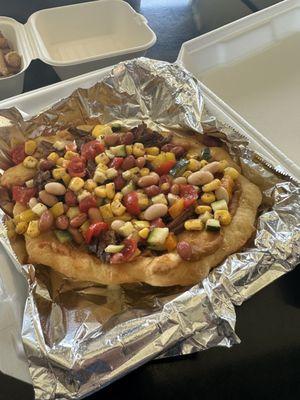 Bison fry bread.