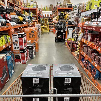 Third Home Depot that shows they have the product I want in stock and then they're either out or no one can find them.