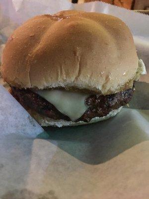 $2.50 cheese burger (medium)