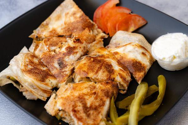 Chicken Shawarma Quesadilla