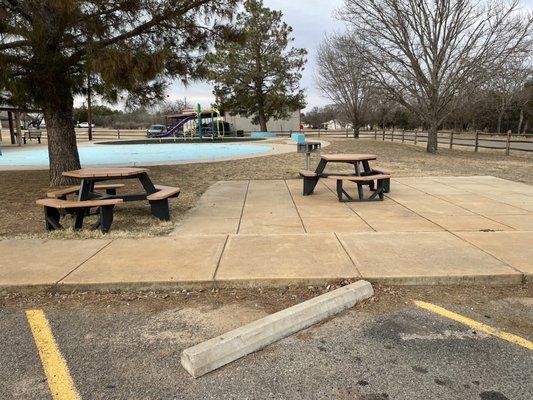 Grilling area