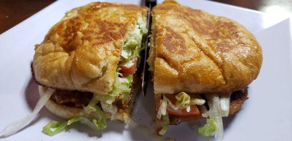 Torta de Milanesa de Pollo