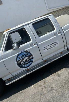 Pull Up and Polish Work Horse  1995 Ford F-350 Dually 7.5l V8 Engine