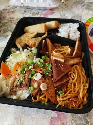 Tofu Bento Box tasted so stale, like 3 day old fridge leftovers