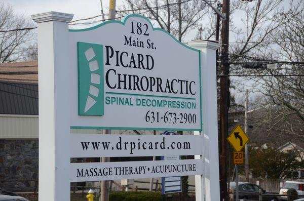 Picard Chiropractic Exterior Sign