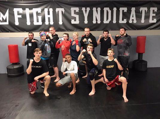 4x26' Vinyl Banner for  Fight Syndicate MMA training facility