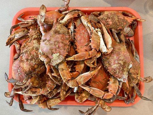 Dozen Large Crabs