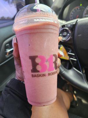 Non dairy strawberry smoothie....$7.99 (medium)