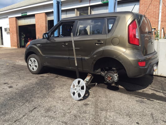 My car needed a tire plug.