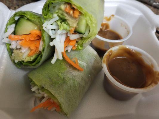 Veggie fresh rolls