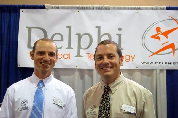 Toby and John at 2010's Cherokee Business Expo