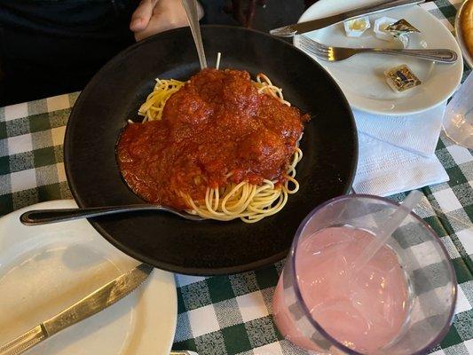 Spaghetti with Meat Balls