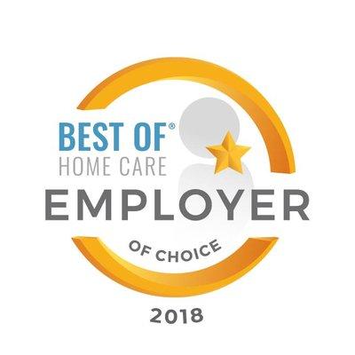 This award is based on caregiver satisfaction scores gathered by Home Care Pulse, an independent satisfaction research firm for home care.