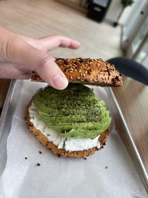 Avocado Bagel