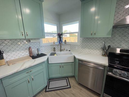 Complete kitchen, gut and remodel final phase.