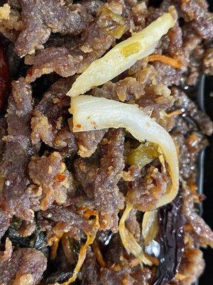 Crispy Beef with Ant