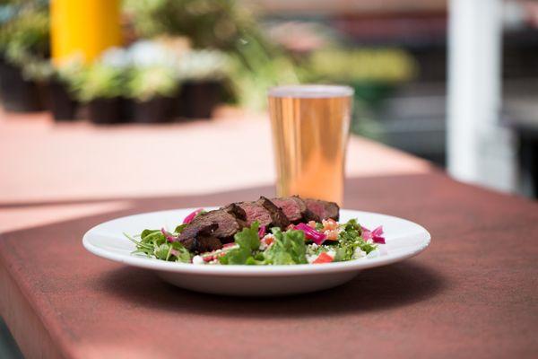 Red Door Steak salad