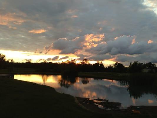 Sunset on the Lake