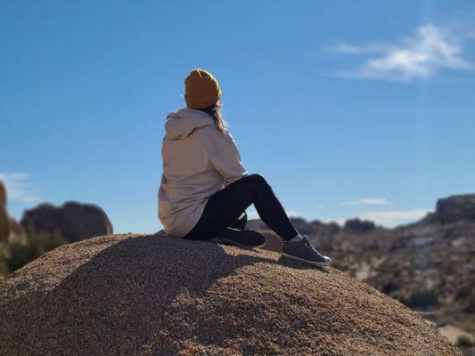 Enjoying the View at Joshua Tree National Park