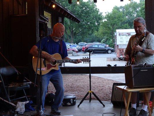 Brian Drow at the Whitnall Park Beer Garden!