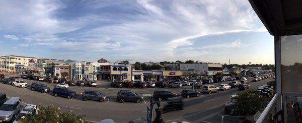 View from 2nd floor open dining terrace