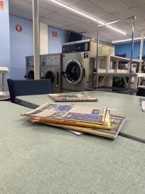 main laundry area