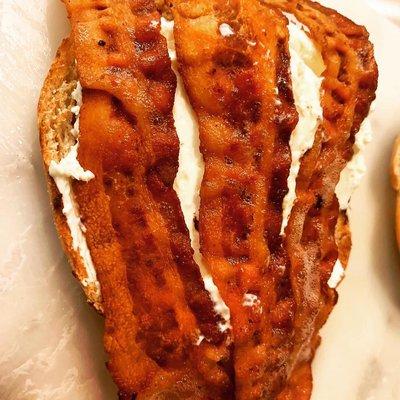 Cream cheese & Bacon