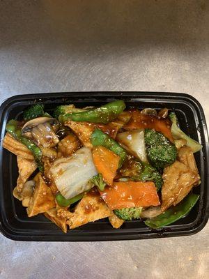 Tofu with vegi(very fresh and flavorful)