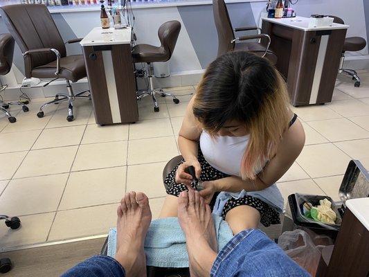 Pedicure by Joy