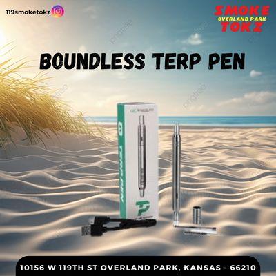 The Boundless Terp Pen is available at our shop, Smoke Tokz.