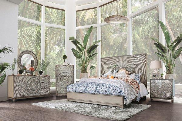 Create an Oasis at home with this beautiful bedroom set