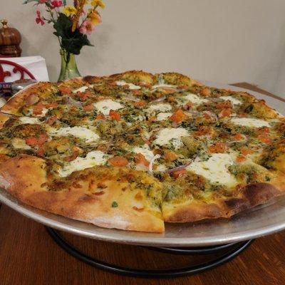 Green Delilah pizza, so amazing!