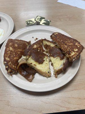 This poor looking French toast is not worth $15.50