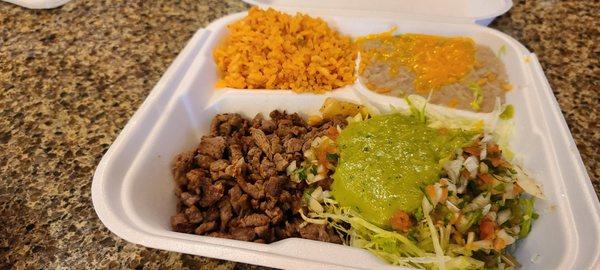 Carne Asada Plata, $13