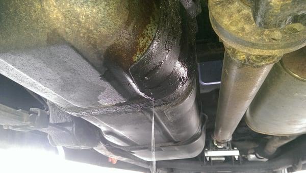 Fuel Cell Leak on a MD motorcar "certified, clean carfax, one owner) vehicle.