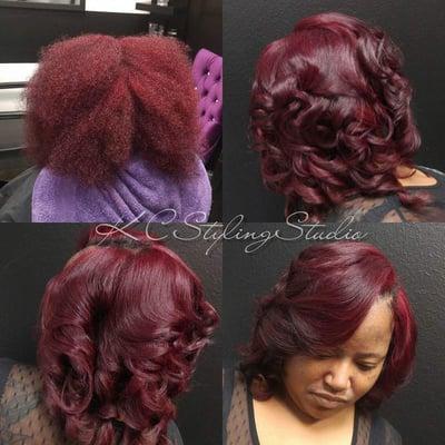 LOVE MY COLOR,CURLS,SILK PRESS...THANKS CURSTIN