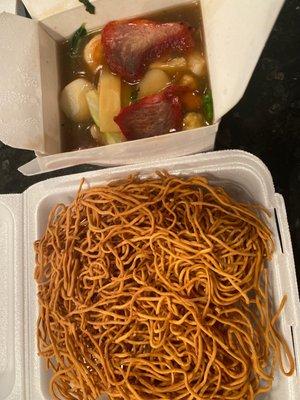 Crispy house special noodles 10-12-21