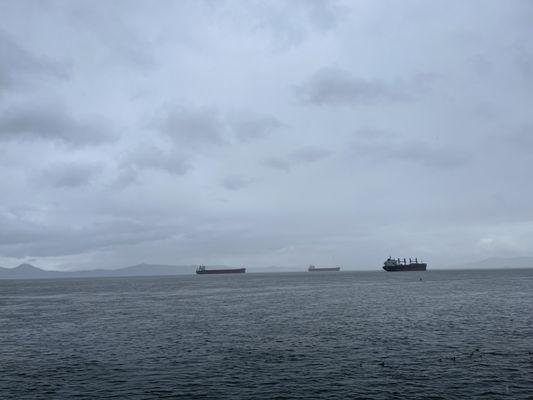 The view of the Columbia River